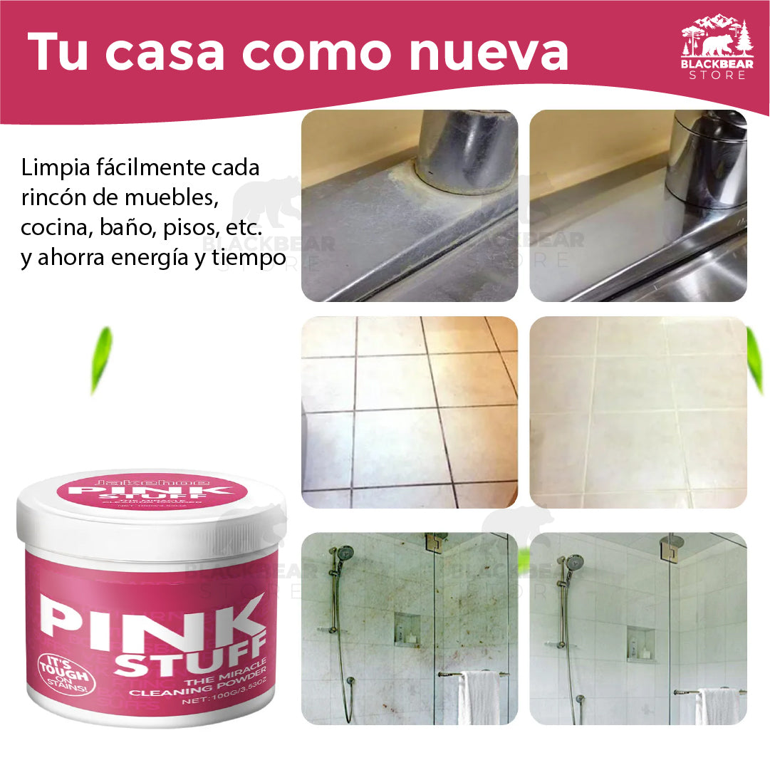 Crema Limpiadora multiusos PINK Stuff™ 100gr