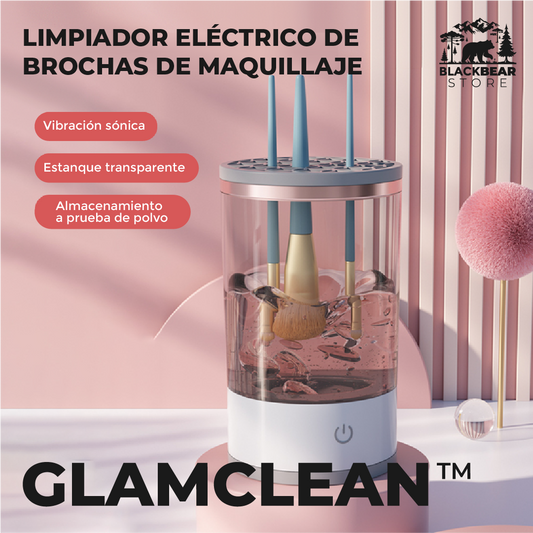 Limpiador Brochas Maquillaje Eléctrico - GlamClean™