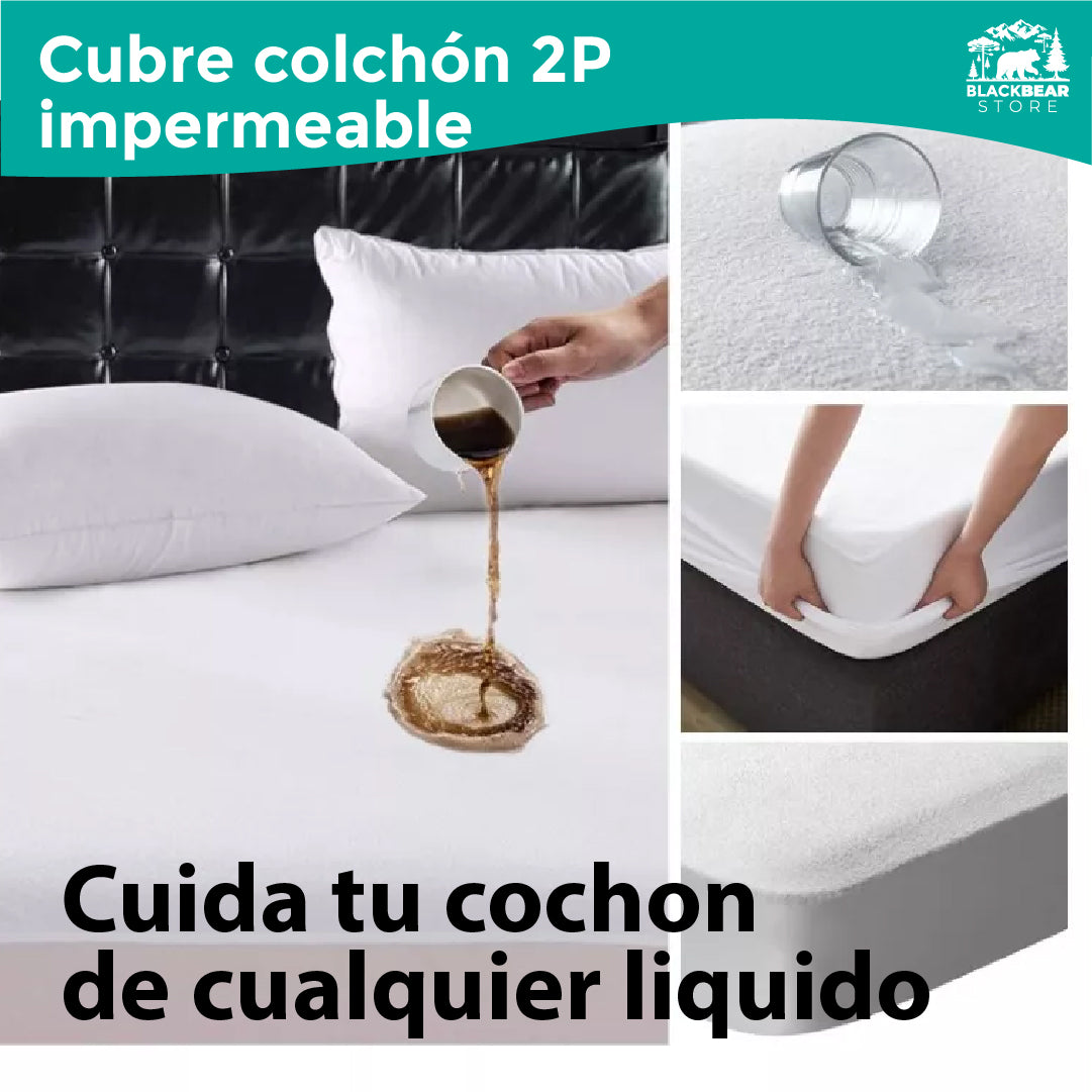 Cubrecolchon Impermeable 2 Plazas