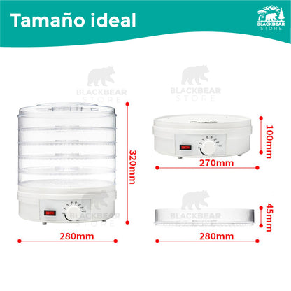 Deshidratador de Alimentos eléctrico - EcoDry Chef